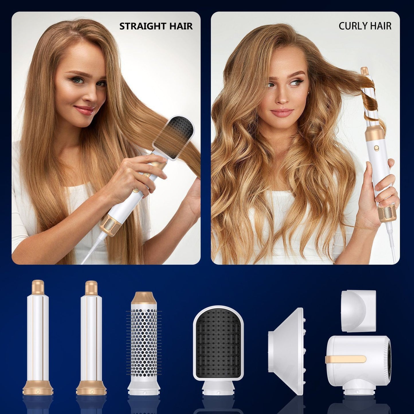 AuraStylist Pro™ - Moldeador Multifunción 7-en-1