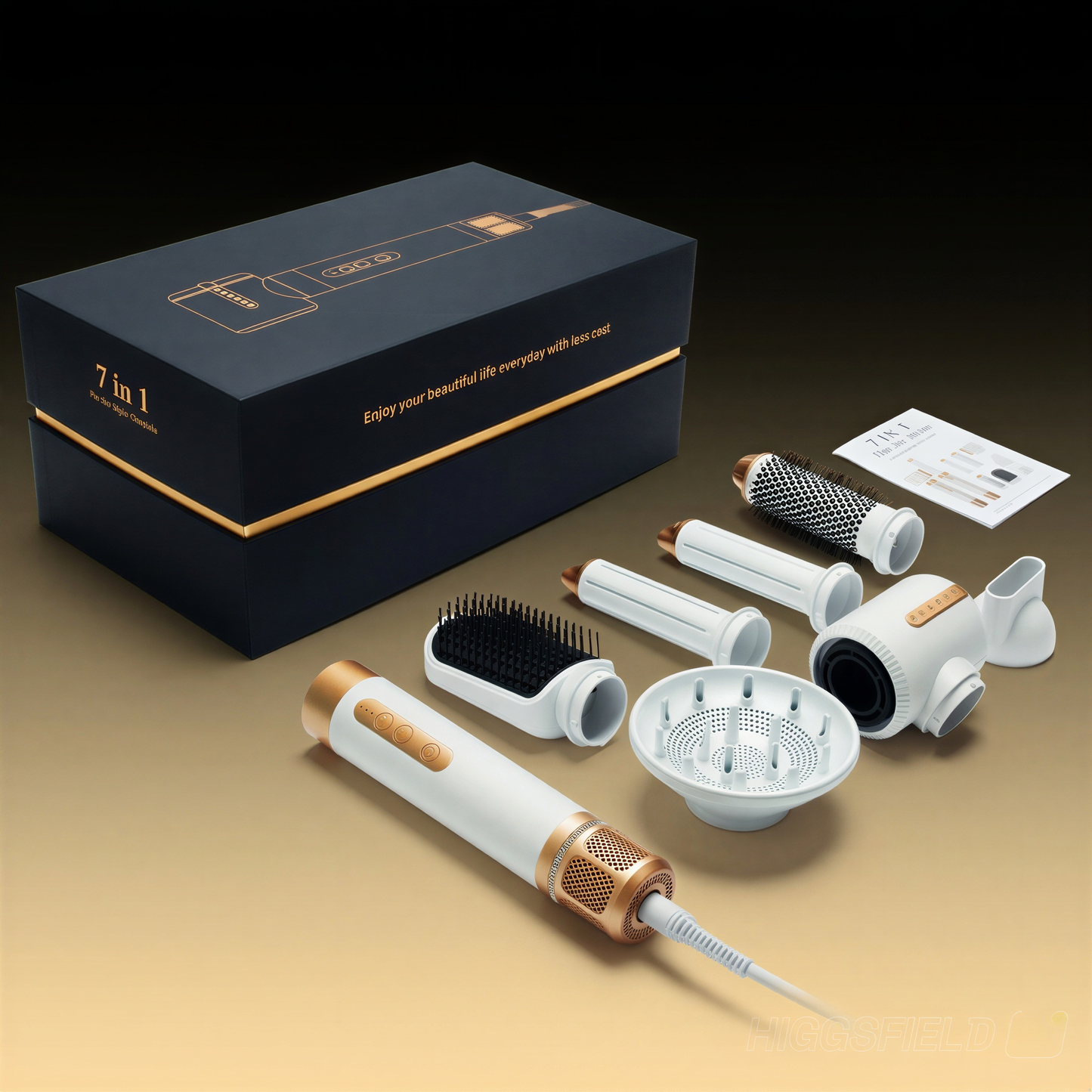 AuraStylist Pro™ - Moldeador Multifunción 7-en-1
